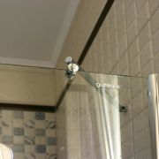 Дверь в душевую нишу трехсегментная распашная LUX DOOR GK-103 GuteWetter