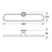 Держатель для банного полотенца Grohe Ondus