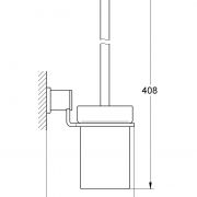 Tуалетный „ершик“ в комплекте Allure Grohe