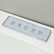 Угловая гидромассажная ванна GB5008 R/L Black&White