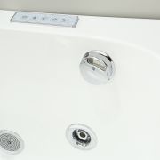 Угловая гидромассажная ванна GB5008 R/L Black&White