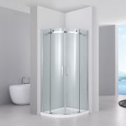Душевое ограждение S201 Stellar Wind Black & White, 90 см