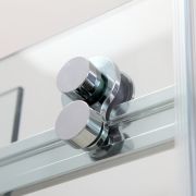 Душевое ограждение S202 Stellar Wind Black & White, 90х90 см