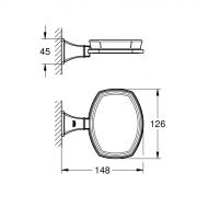 Держатель с керамической мыльницей Grandera Grohe