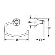 Держатель бумаги Grandera Grohe