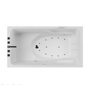 Ванна прямоугольная Акватика Аксиома Standart 175x95х67