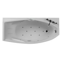 Ванна асимметричная Акватика Аврора Standard 175x80x74