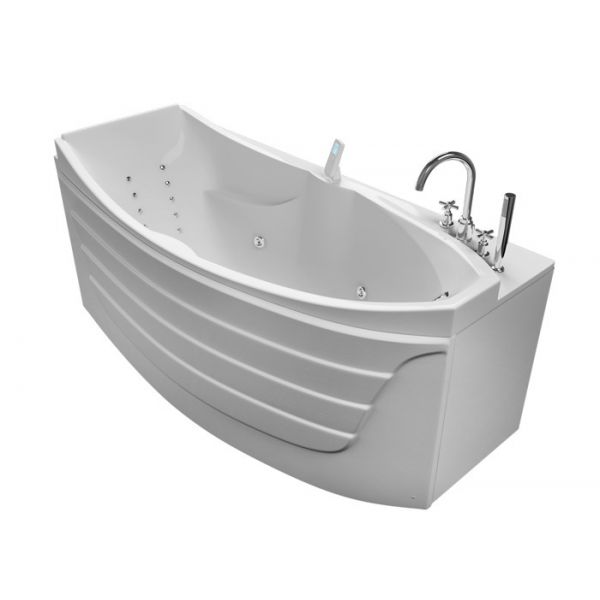 Ванна асимметричная Акватика Аврора Standard 175x80x74
