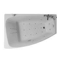 Ванна асимметричная Акватика Альтея Standard 180x120x66